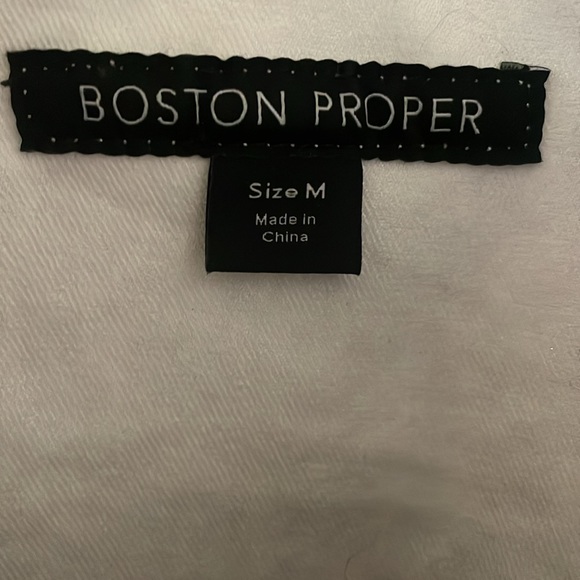 BOSTON PROPER SHINEY JACKET SIZE M - Picture 2 of 5